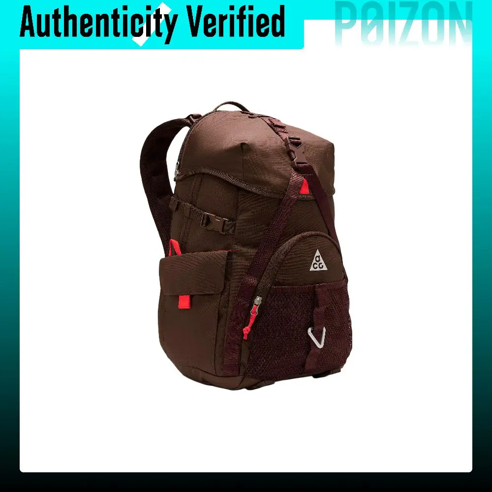 Mochilas Nike ACG de tejido, modelo unisex, color chocolate claro, HJ8178-216.