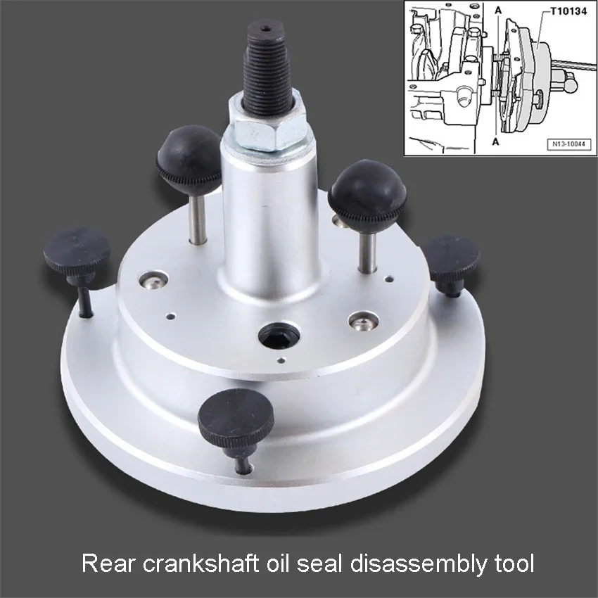 T10134 Crankshaft Oil Seal Remover Inataller Rear Seal Flange Removal Installation Tool For VW Audi 4 Cylinder Engines