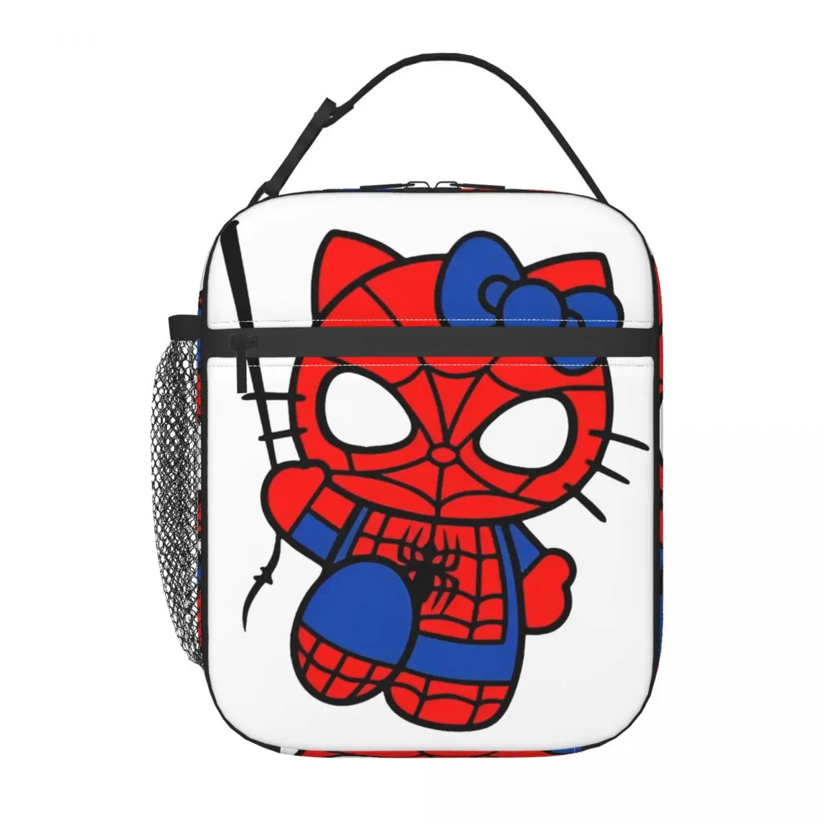 Hello Kitty Spider Man Spider-Man Thermal Insulated Lunch Bag for Work Portable Food Bag Thermal Cooler Food Box