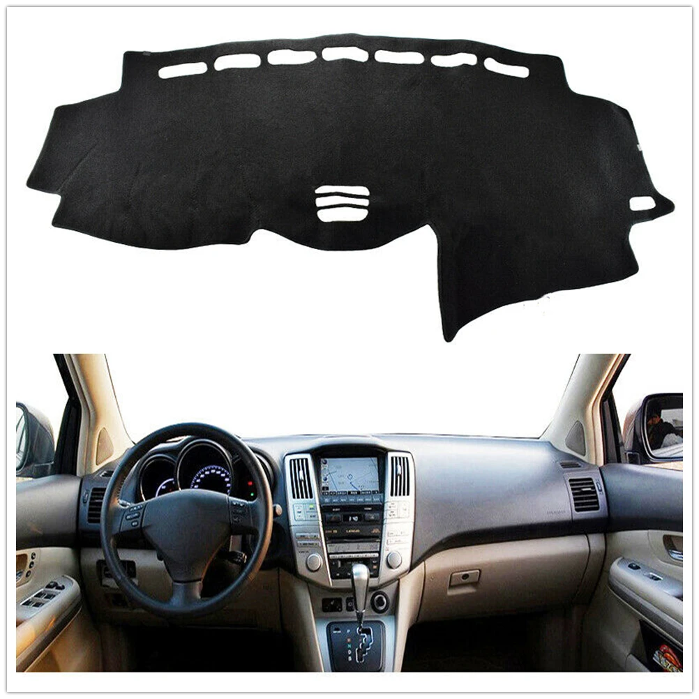 Dashboard Cover Console Dash Board Panel Heat Proof Mat Front Sun Shade Carpet Strip For Lexus RX 300 330 350 2004-2009