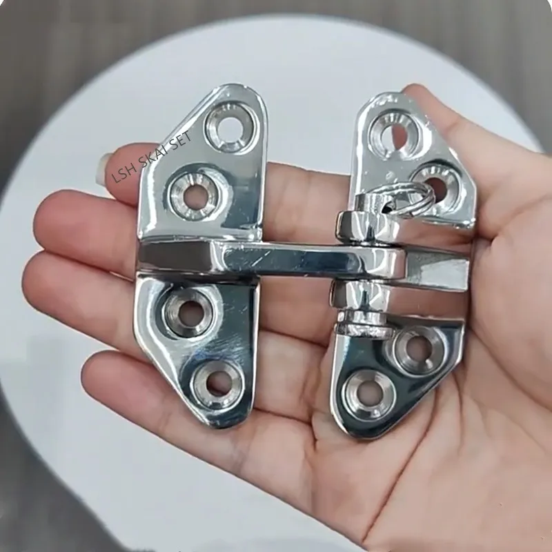 

1 шт., сверхмощные петли из нержавеющей стали, промышленное оборудование, дверные петли для холодного хранения, петли для коробки электрического шкафа