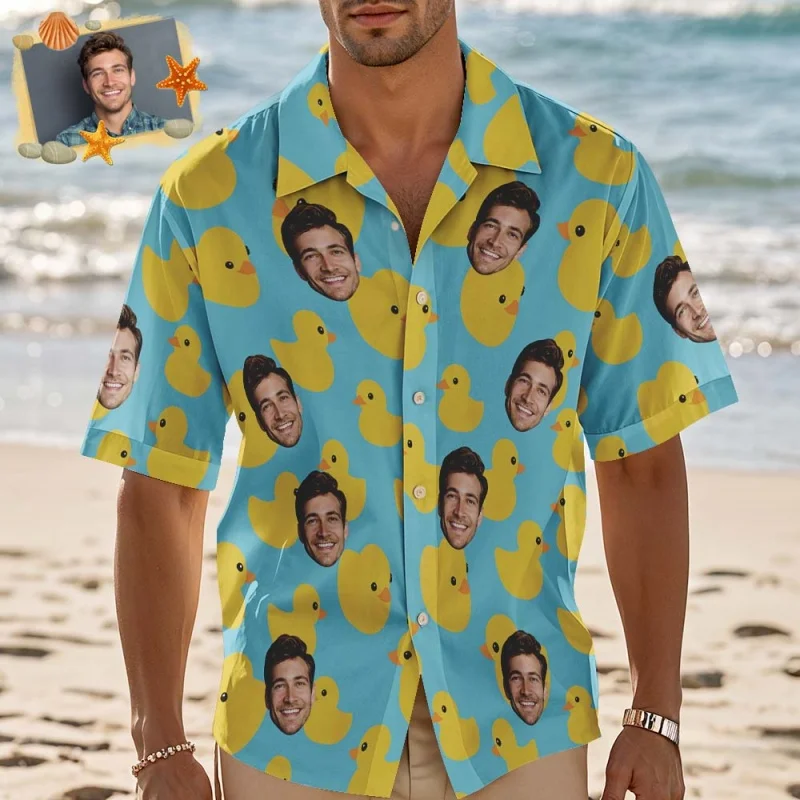 

3D Printed Flower Leaf Aloha Shirt For Men Customized Portrait Graphic Blouses Casual Short Sleeve Hawalian Shirts Loose Tops