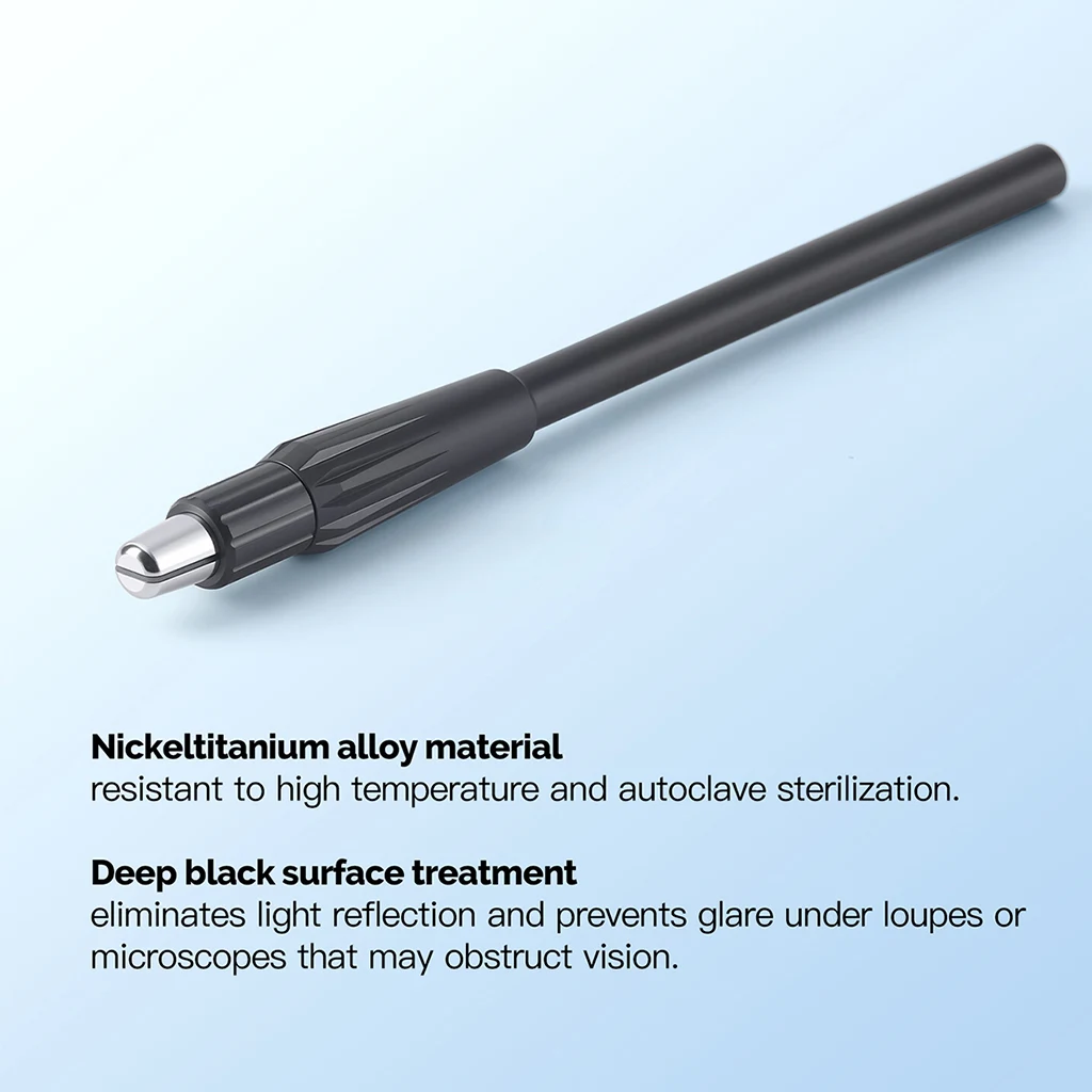 AZDENT Dental-Mikro-Mundspiegel, flexibler, sterilisierbarer Reflektor, Odontoskop, multifunktionale Prüfspiegel, abnehmbarer Griff – Detail 9