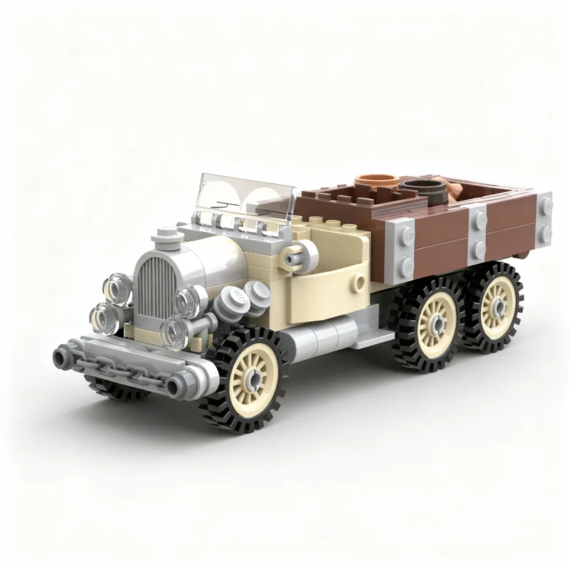 139pcs MOC Adventurers Truck Desert Model Building Blocks Construction Toy DIY Christmas Gift Creative Idea Education Brick Kids - view 2