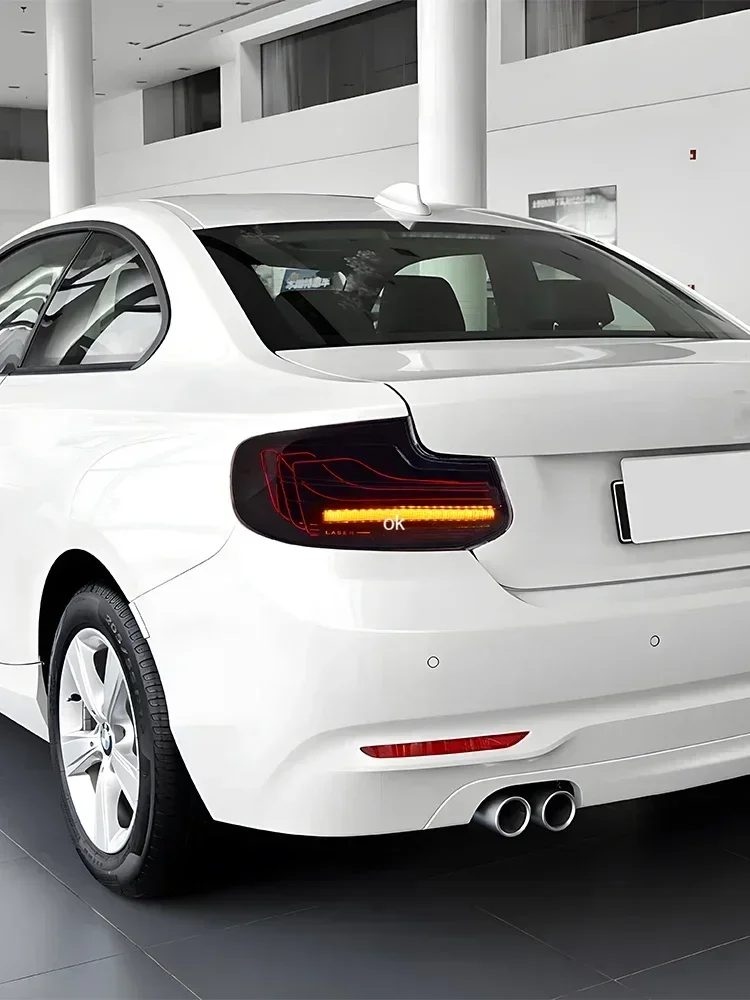 

Автомобильные задние фонари в сборе для BMW 2 серии F22 2014-2020, обновление CSL, светодиодный динамический указатель поворота, автомобильные задние фонари, автомобильные аксессуары