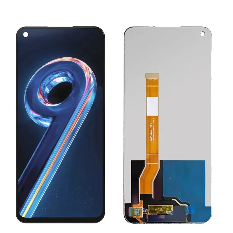 Original For Oppo Realme 9 Pro 9Pro LCD Frame Display Screen Touch Screen Panel Digitizer For Realme9 Pro RMX3471 RMX3472 LCD