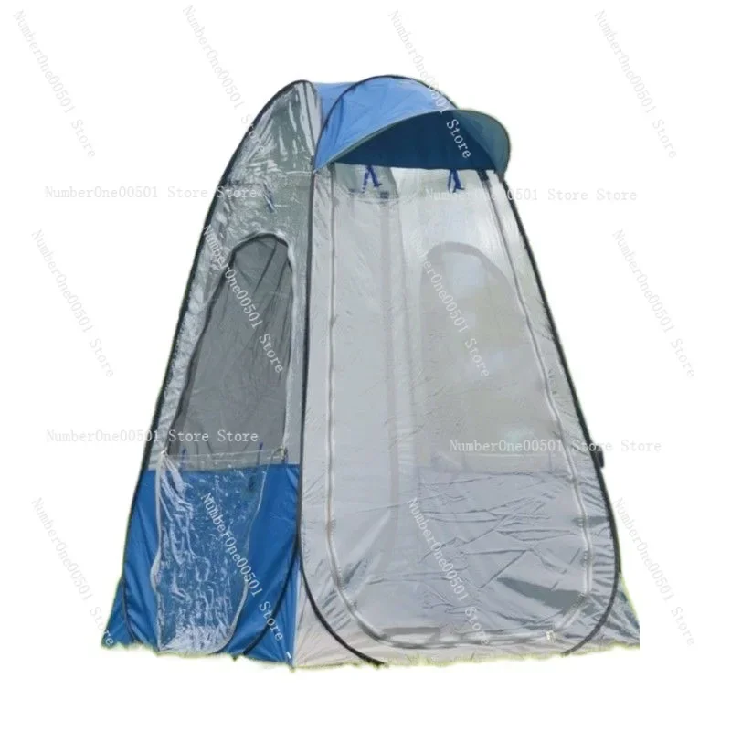 Q7G Fishing Tent Autumn and Winter Single Outdoor Windproof and Cold-proof Transparent Tent Raft Fishing Winter Fishing