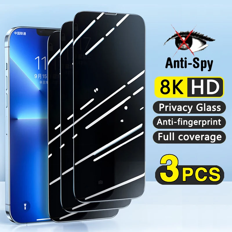3PCS Anti Spy Full … - image