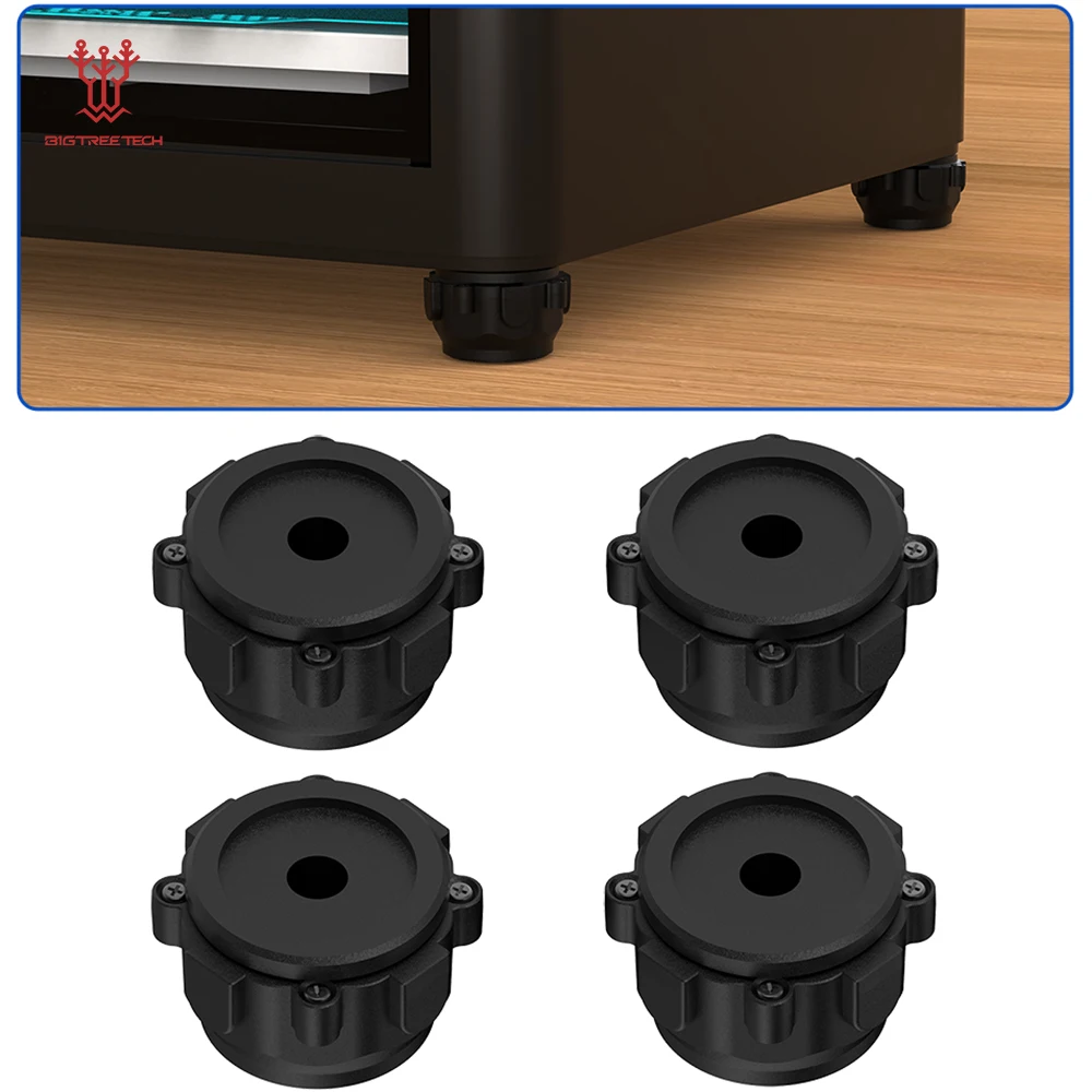 

BIGTREETECH Panda Cushion XP Anti Vibration Feet Pad Anti-slip Anti-Shock Dust-proof Upgrade For Bambu Lab P1P P1S P2S X1C X1E