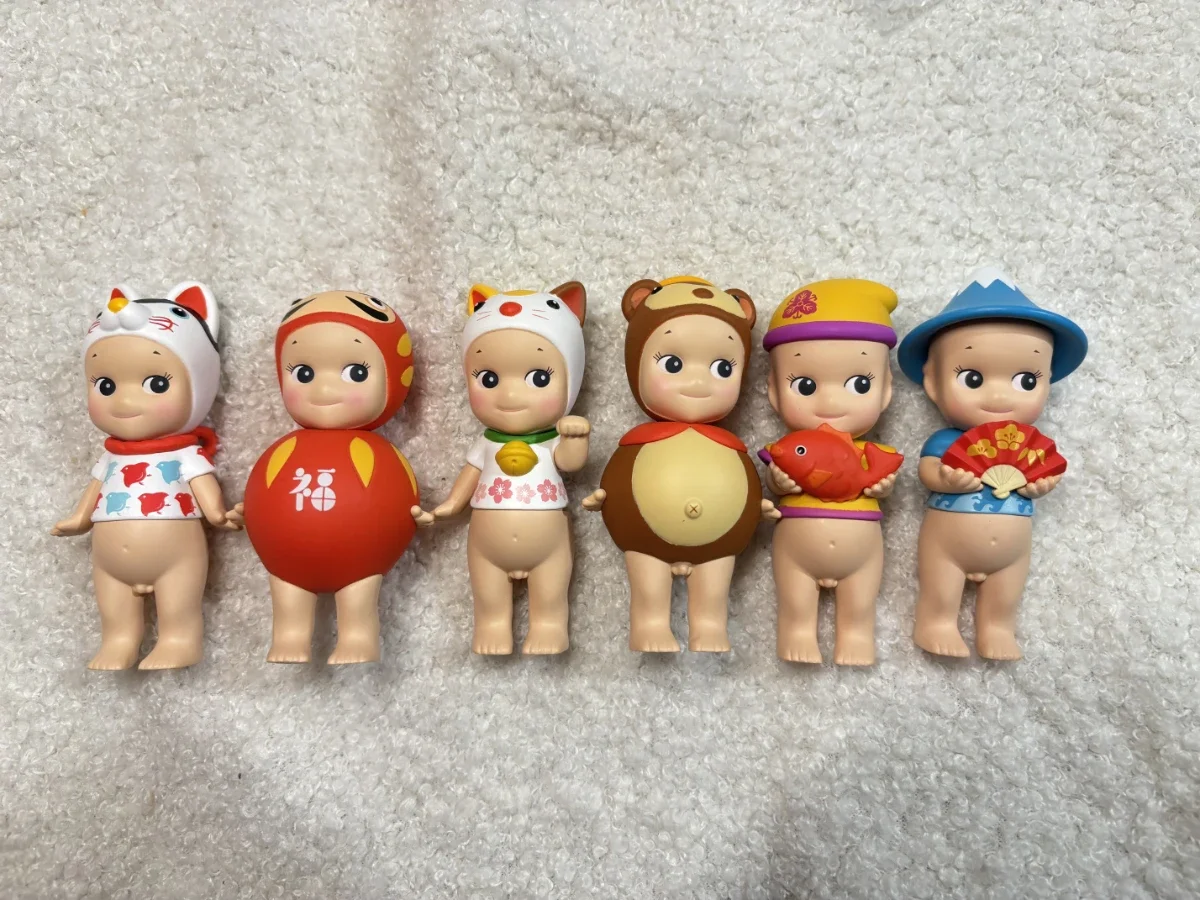 

Sonny Angel, японская серия «Удача», без коробки, без сумки, слепая коробка, Lucky Cat Mount Fuji Daruma Raccoon Dog SAS65718