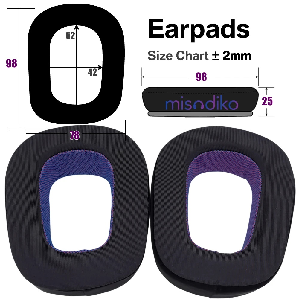 misodiko Upgraded Earpads Replacement for Logitech G435 Gaming Headset