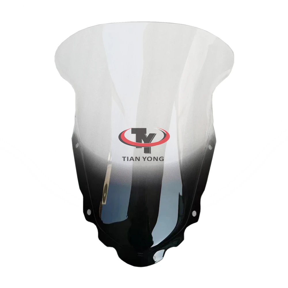 Deflector de viento parabrisas ahumado negro acrílico Viso parabrisas de motocicleta para Kawasaki KLR650 KLR 650 2008-2015