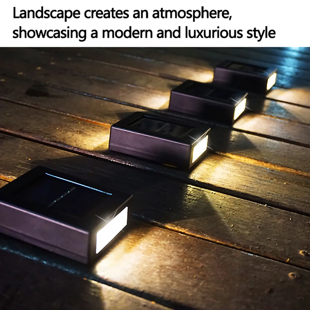 Lámpara Solar LED para exteriores, luces de pared impermeables para jardín, decoración de patio, lámparas de paisaje, iluminación luminosa hacia arriba y hacia abajo, luz Solar