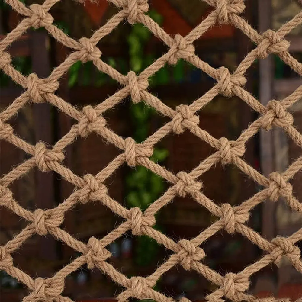 

AntiFall Fence Net for Children Pet Cat,Cargo Net Climbing Rope,Playground Climbing Children Net Woven Rope Truck Trailer Netti
