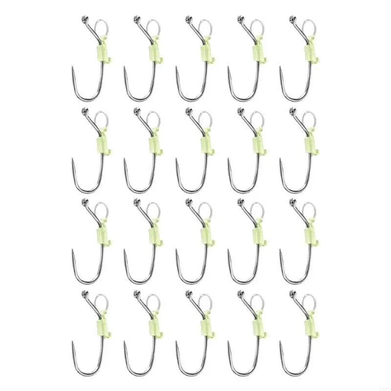 Luminously Live Shrimp Hook High Carbon Steel Fishing Hook Easy to Use