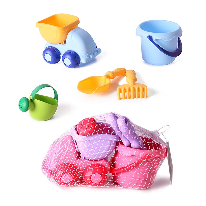 Jouets de plage d'été pour enfants avec modèle animal, jouets de bord de mer en caoutchouc, ensembles d'outils de moule de sable, jouet de bain pour bébé, jouet de natation pour enfants