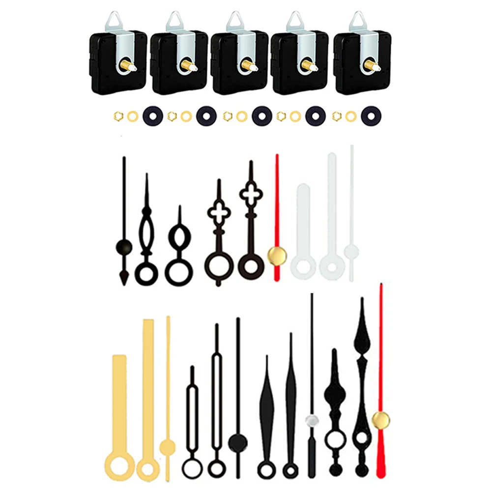 

Clock Mechanisms Battery Powered,Silent Quartz Clock Mechanism Movement Kits,High Torque Clock Movement Replacement Accessories