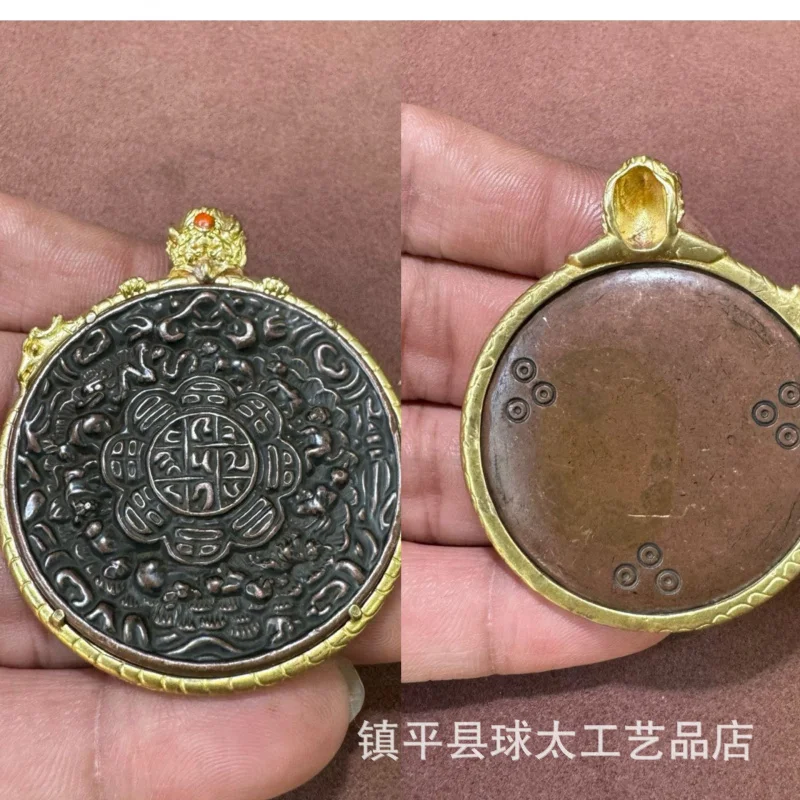 Tibetan style Tian tie Ji Gong hanging ornament pendant