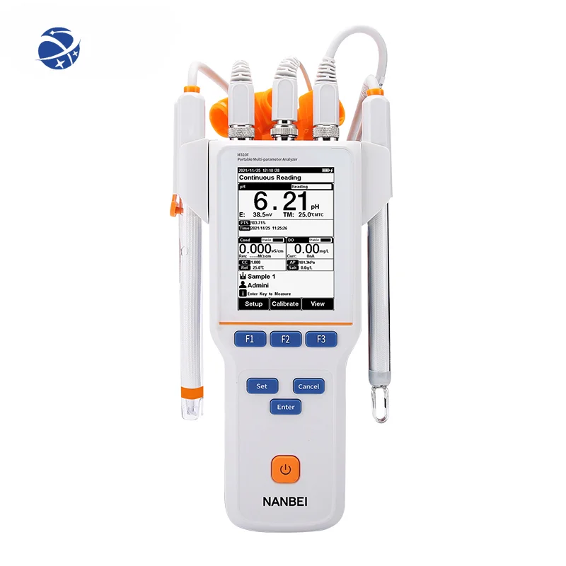 

YUNYI multiparameter sensor ph orp conductivity TDS resistivity temperature 6 in 1 water quality analyzer meter