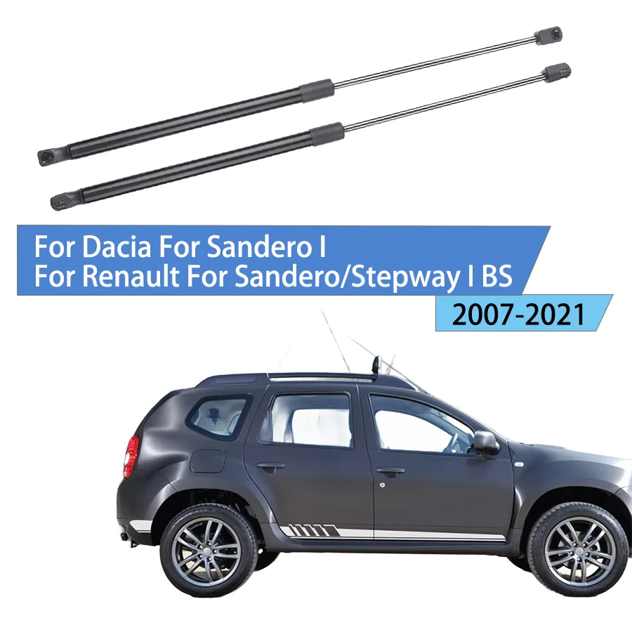 2pcs Gas Spring Tailgate For Dacia For Sandero I For Renault Sandero/Stepway I BS 2007-2021