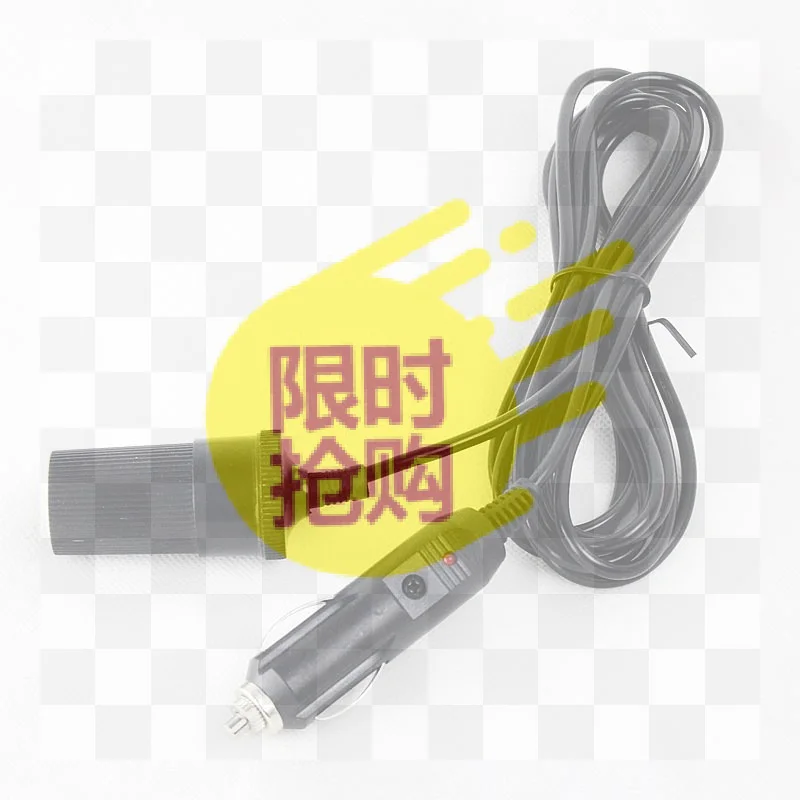 2M/5M Cigarette Lighter Extension Cord 12/24V 10A Heavy Duty Extension Cable Cigar Lighter Plug Cable Interior Plug To Socket