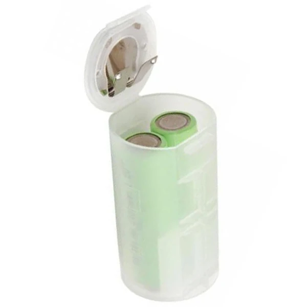 

4pcs Box D Converter Transparent Hard Plastic Portable Power Adapter For Electronics Emergency Use