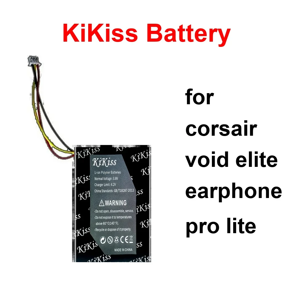 

Быстрая зарядка аккумулятора мобильного телефона 1600-2600 мАч для наушников Corsair Void Elite Pro Lite