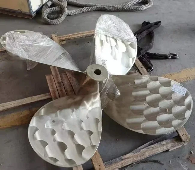 Hot Sale Customized 3 Blades 4 Blades Bronze Marine Propeller for Boat