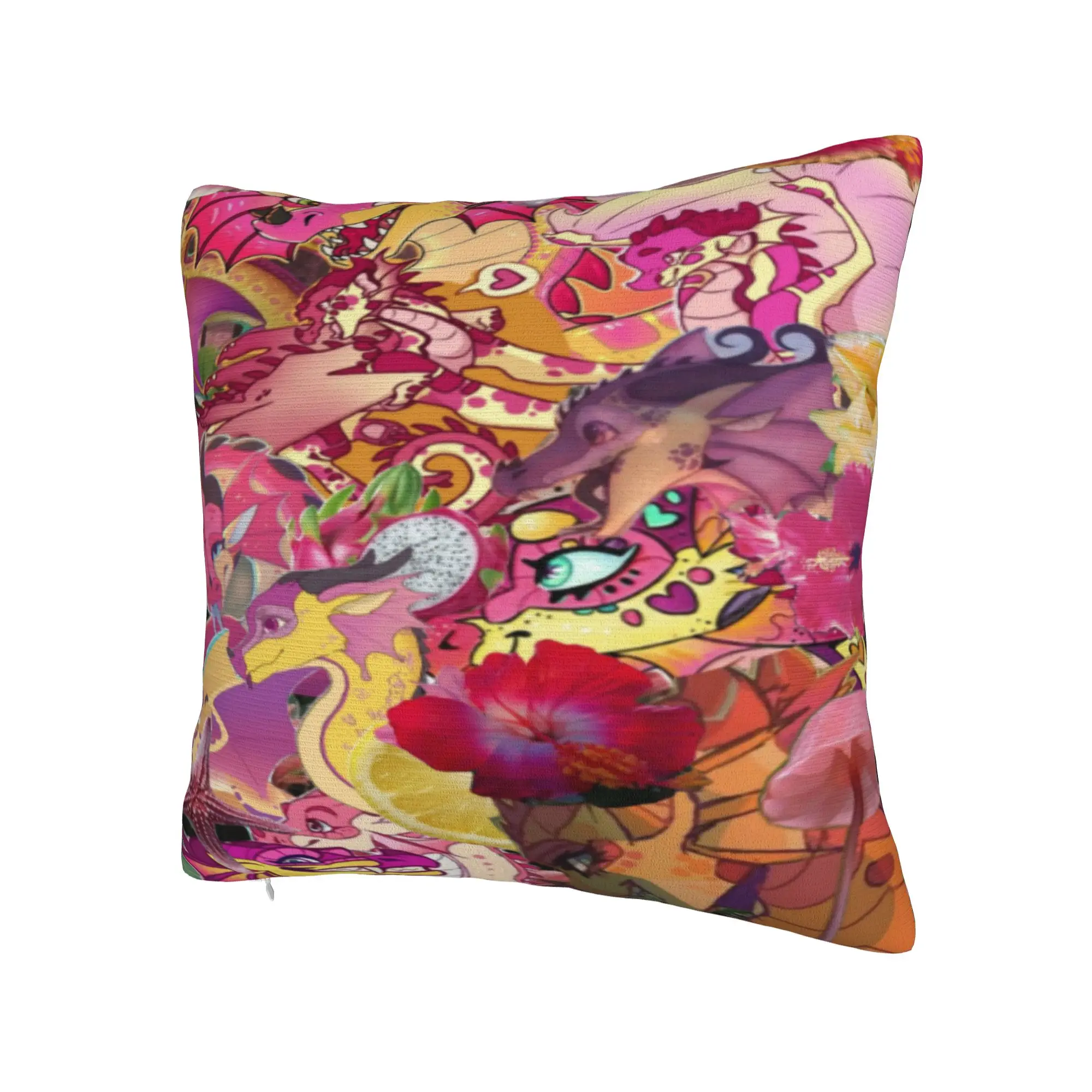 Wing Of Fire dragon Pillowcases Product Printing Cushion Cover  Pillow Covers Living Room Decoration Square Multi Size