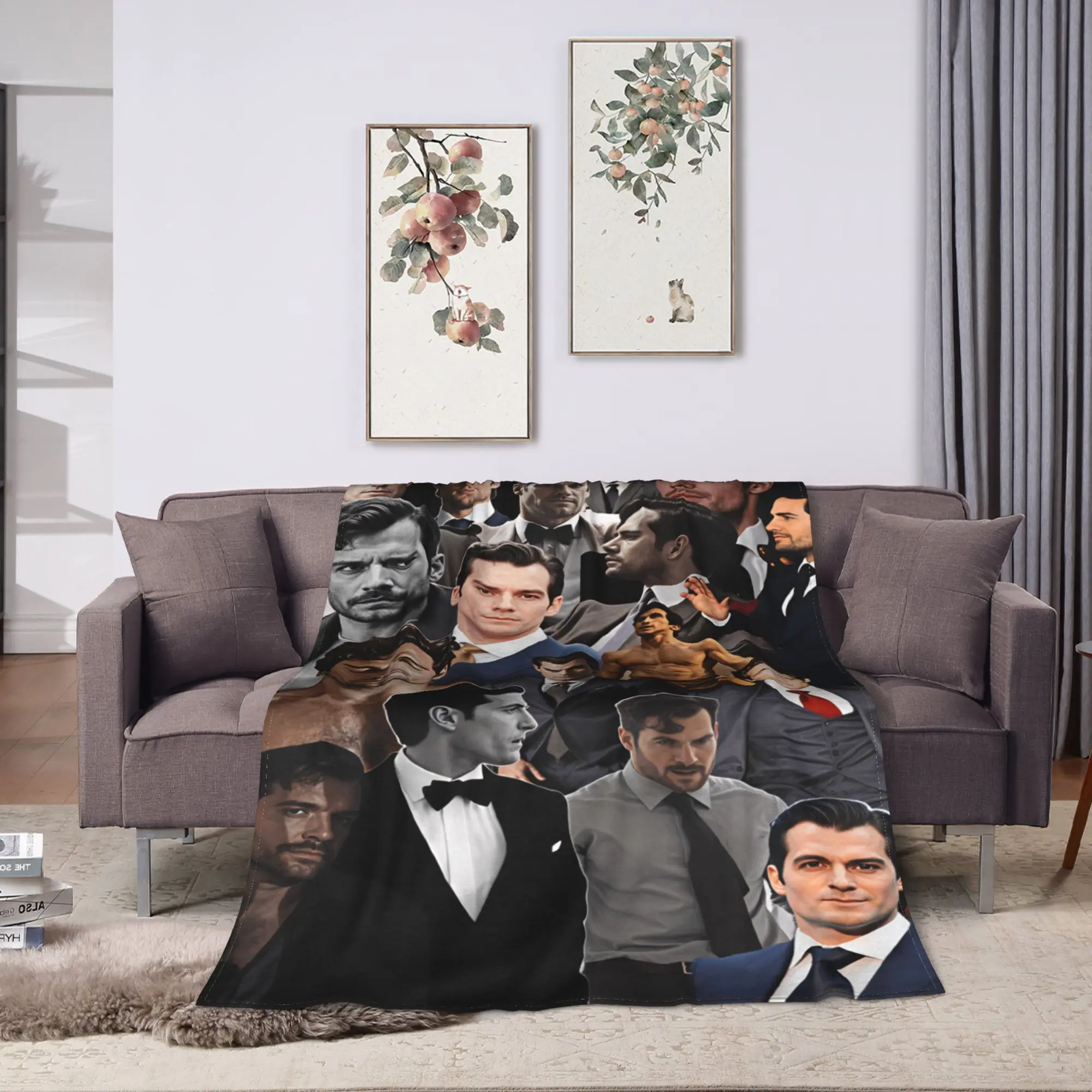 Soft Cozy Blankets Travel Henry cavill Throw Blanket Trend  Bedspread For Living Room