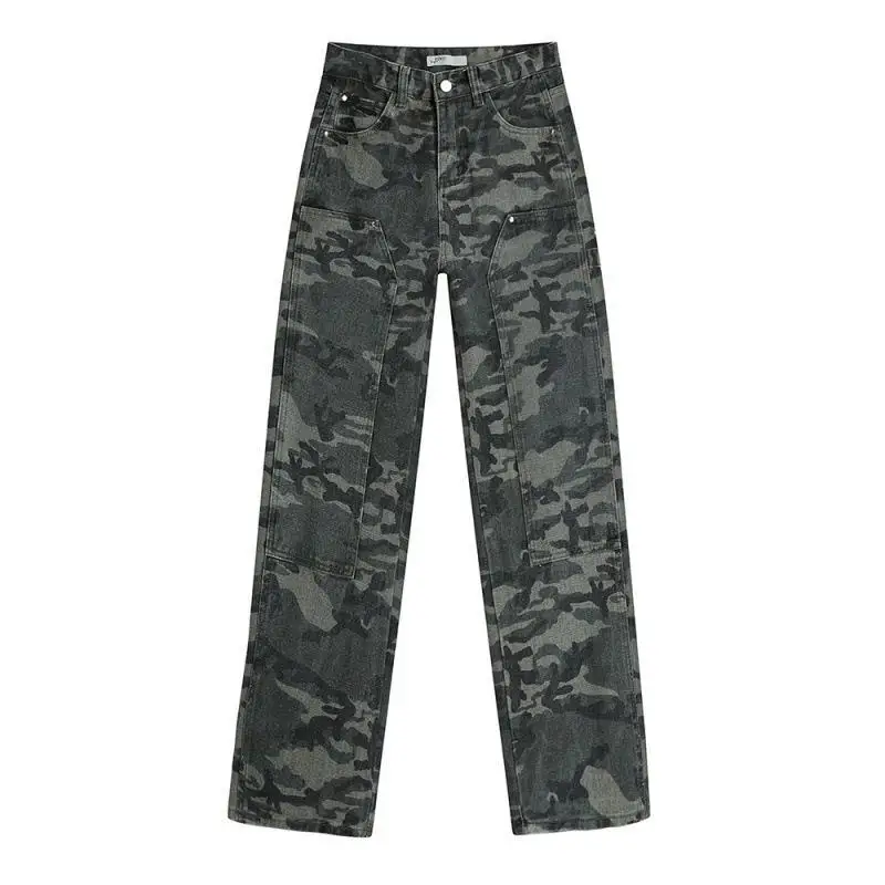 Women\'s Pants Camouflage Cargo Pants 2024 Camouflage Jeans Women Pants Baggy Pant Woman Cargo Pant for Women Korean Sweatpants