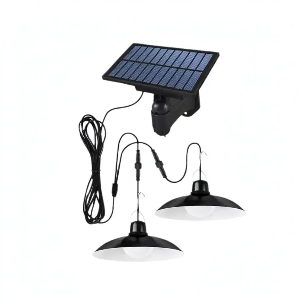 Outdoor Solar Hanging Light Split Design LED Lamp For Patio Garden Yard Balcony Shed Camping Tent Decorative Lighting