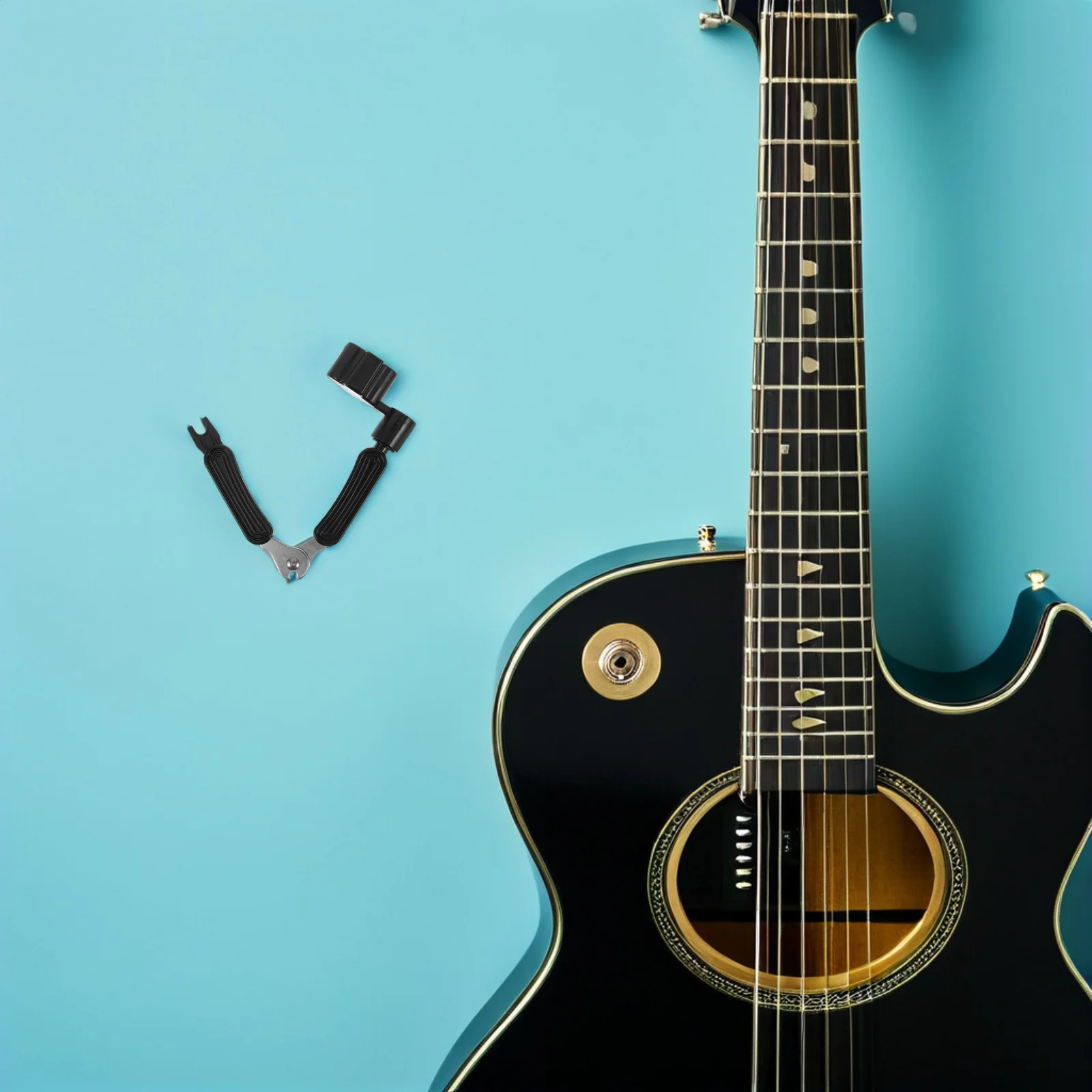 

3pcs Guitar String Winder 3-In-1 Tool For Acoustic Electric Guitar Ukulele Peg Winder Cutter Pin Puller Instrument Repair