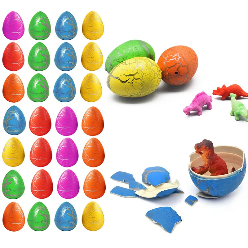 

10/20 шт. инкубационные яйца динозавров, мини-кляп разных цветов, инкубационное растущее яйцо динозавра, волшебный игровой реквизит, подарок для вечеринки, сувениры ZYF