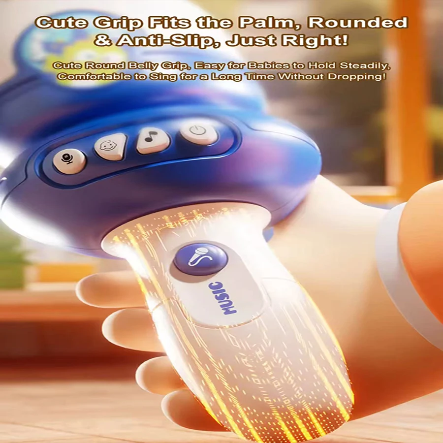 1PCS Kids Microphone Voice Changing Device For Kids Voice Changing Singing Device With Recording Function For Years Old Children