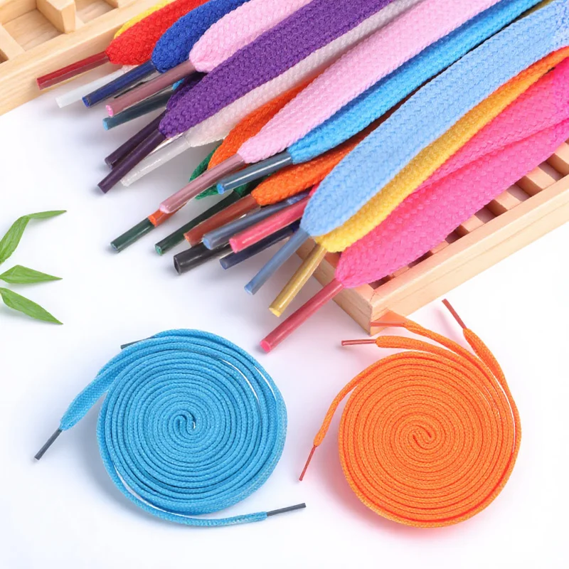 

12Pairs Flat Shoe Laces Strings Colorful Replacement Laces for Athletic Shoes Casual Sneakers Unisex Fashion Shoelaces Set