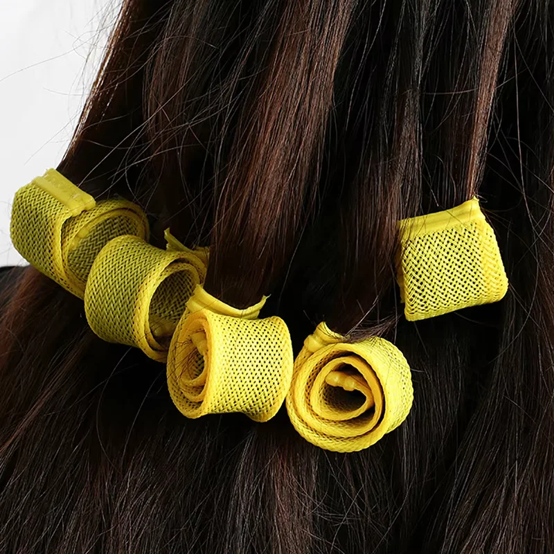 Picture 4: Magic Curl Lady Long Hair DIY Spiral Ringlets Rollers Tool Hair Divider Long Hair Curlers Water Ripple