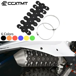 Motorcycle Exhaust Shield Muffler Pipe Cover Protector For KTM SX SXF EXC EXCF XC XCW XCWF 125-530 2023 For GAS GAS EC EX MC F