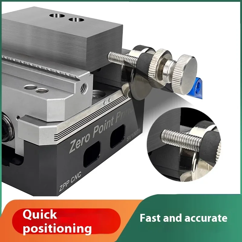 Self Centering Vice Vise Magnet Locator Positioner CNC Workpiece Locator Auxiliary Parallel Magnetic Suction Auxiliary Vise Vice