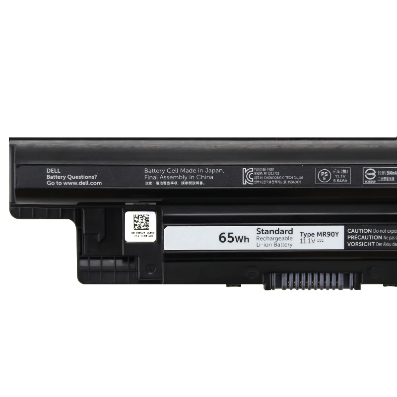 Imagem -03 - Bateria do Portátil de Alta Capacidade para Dell Inspiron 3421 3721 5421 5521 5721 3521 3437 3537 3537 5437 5437 5537 5537 5537 5537 5537 5537 Xcmrd Mr90y 111 v 65wh Células