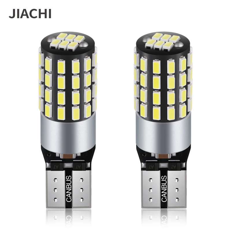 

Jiachi 10PCS W5W LED T10 Led Bulb 168 194 Canbus Nor Error 54SMD 3014 Car Signal Lights Clearance License Plate Lamp 6000K White