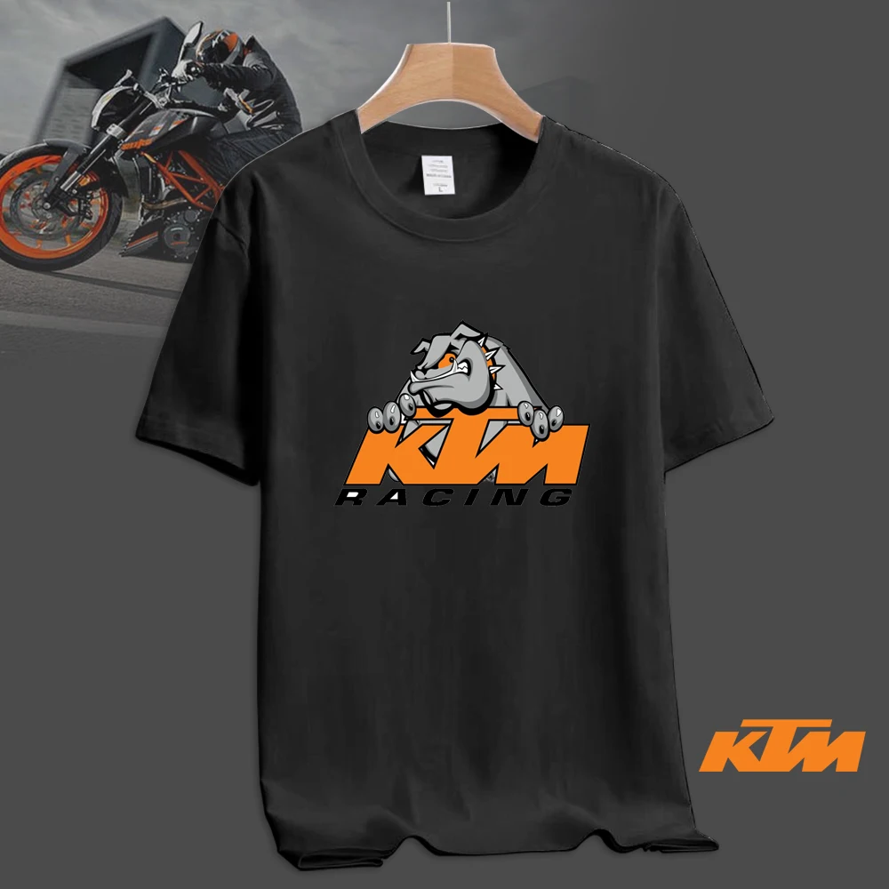 2024 New Sports Men\'s Short sleeved Motorcycle Racing KTM High quality Outdoor Bicycle Short sleeved KTM Clothing Men\'s