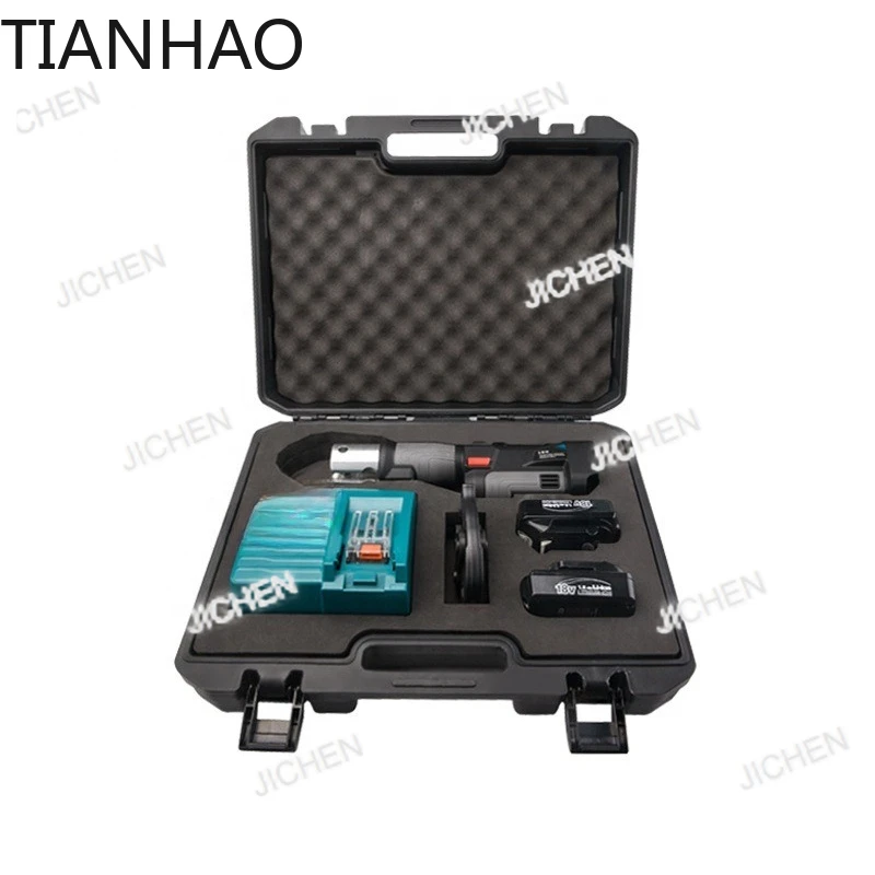 PZ-1930 جولي أداة ZUPPER قابلة للشحن الكهربائية لقط مواسير الصلب غير القابل للصدأ العقص أداة كراج سيارات قابلة للطي