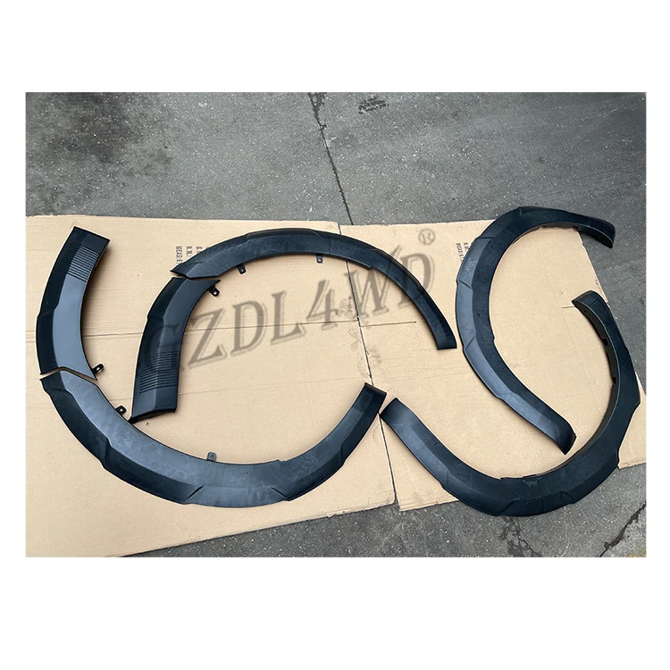 4X4 Pickup Accessories Original Car Hole Installation Wheel Eyebrow Mud Flap Splash Arch Car Fender Flares for D-max 2024+
