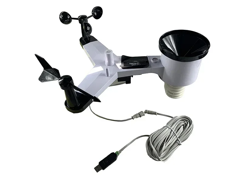 

Bestselling Meteorological station RS485 interface wired connection for wind speed, direction, rainfall, temperature