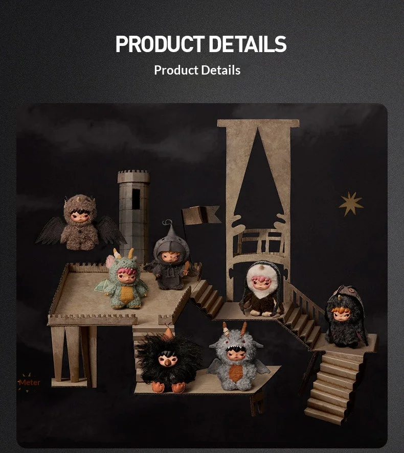 Original POPMART Hirono Mist Man Serie Blind Box Kawaii Vinyl Plüschpuppe Schlüsselanhänger Taschenanhänger Sammlerstück Geschenk Trendige Spielzeuge – Detail 14