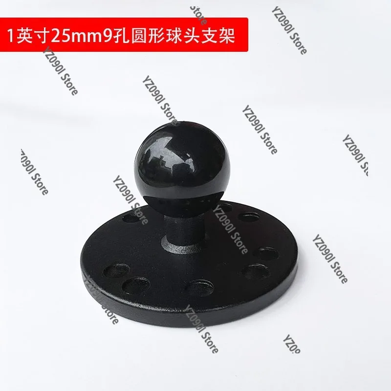 Universal Round Ball Head Display Mount Base Aluminum Alloy Tablet Holder Farm Marine Equipment