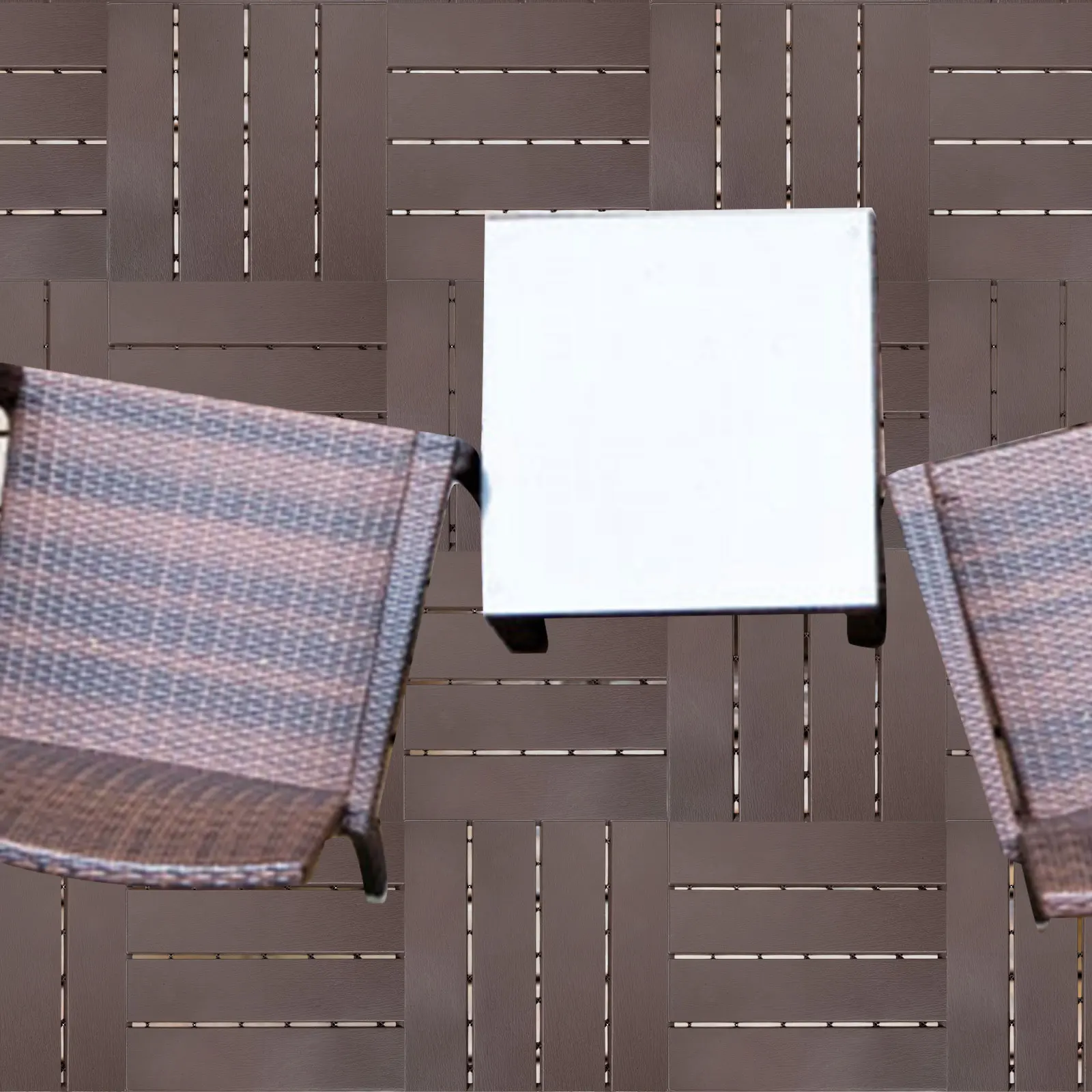 

Floor Tile Waterproof and Anti-corrosion Wood Flooring Outdoor Tiles Rubber Interlocking Deck