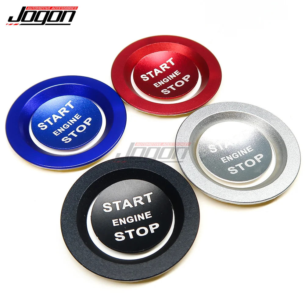 For Land Rover Discovery Sport LR5 Range Rover Sport Vogue Evoque Car Engine Start Stop Button Cover Ignition Ring Decor Sticker