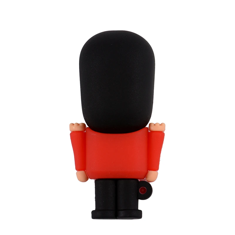 펜 드라이브 만화 가드 USB 2.0 플래시 드라이브 128GB 64GB 32GB 키 체인 메모리 스틱 크리 에이 티브 선물 16GB 노트북 USB 스틱 8GB